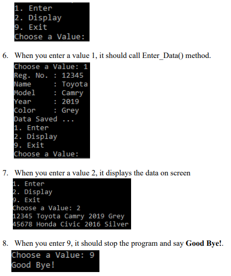 Solved Must be in Visual Basic Language Write a complete VB | Chegg.com