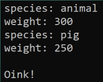 In C++ create a class called Animal with two | Chegg.com