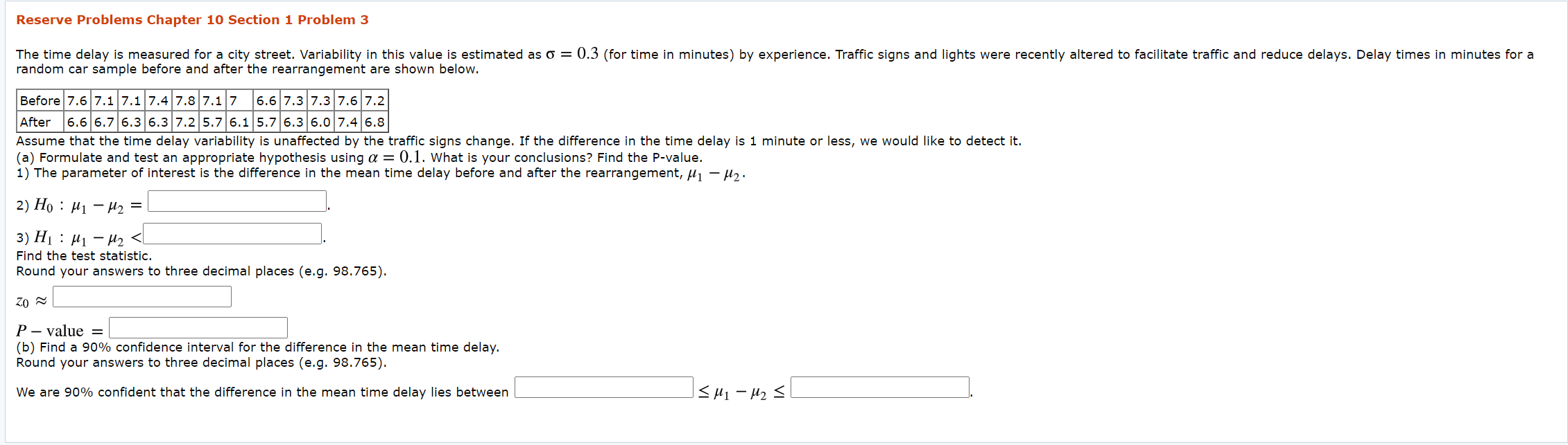 Solved Reserve Problems Chapter 10 Section 1 Problem 3 The | Chegg.com