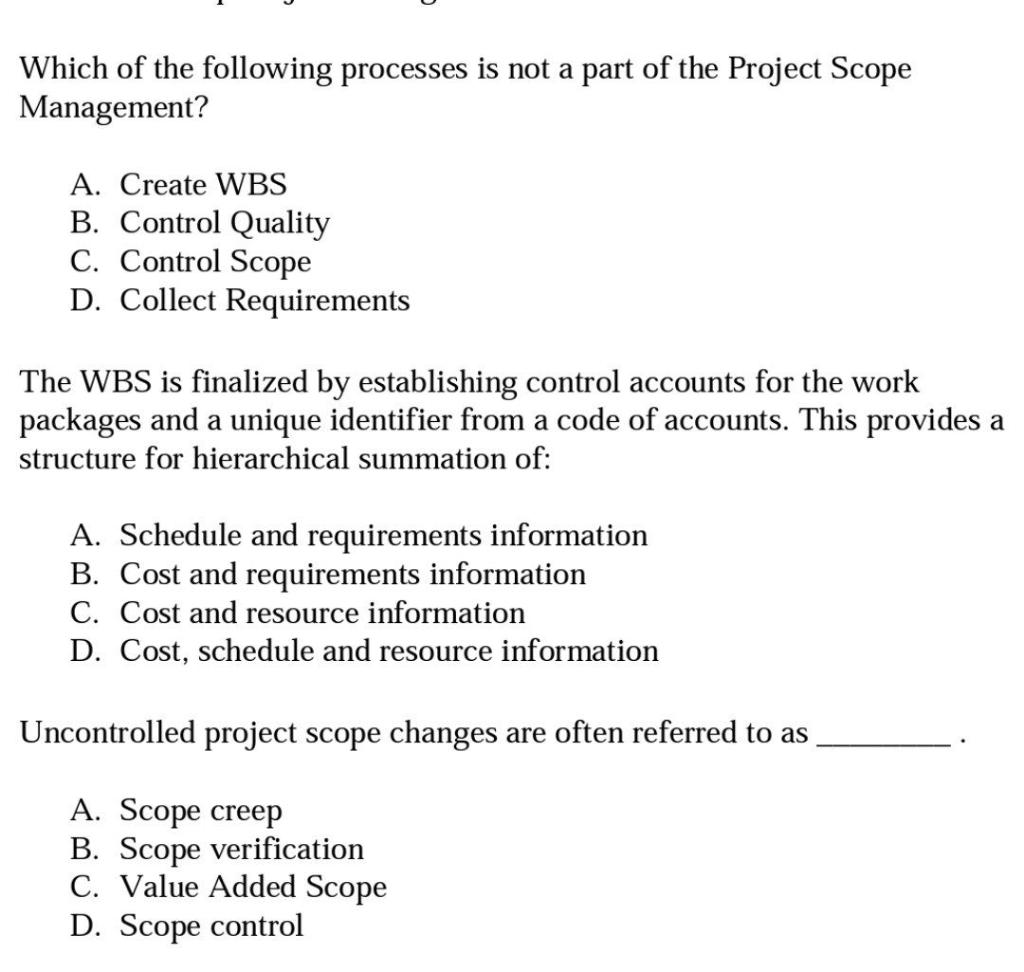 Solved Which Of The Following Processes Is Not A Part Of The | Chegg.com