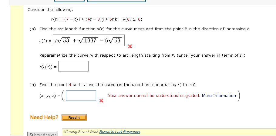 Solved Consider The Following. | Chegg.com