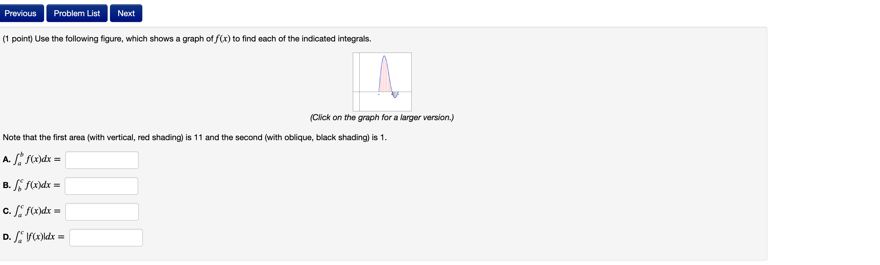Solved Previous Problem List Next (1 point) Use the | Chegg.com