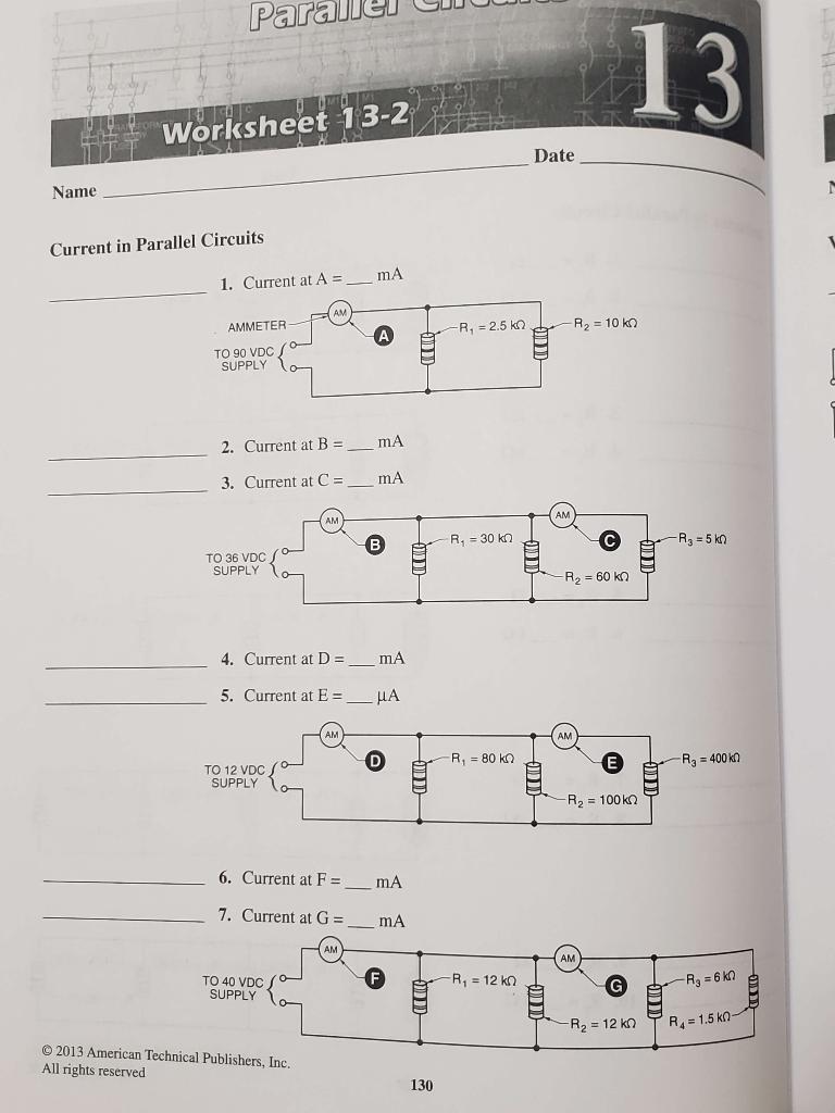 Solved Please complete the following uploaded worksheet from