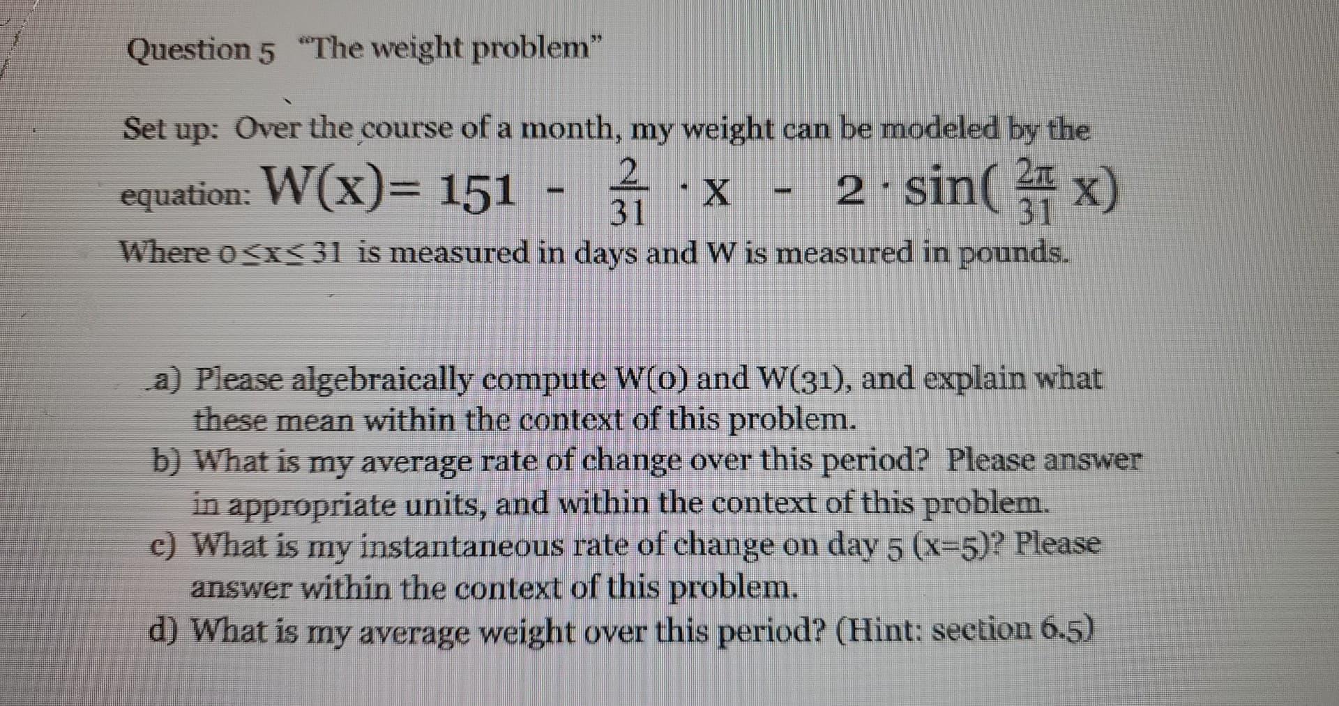 Solved Question 5 