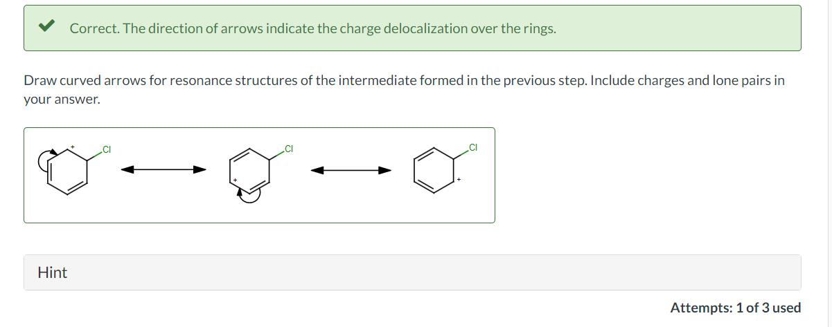 Solved Correct. The direction of arrows indicate the charge | Chegg.com