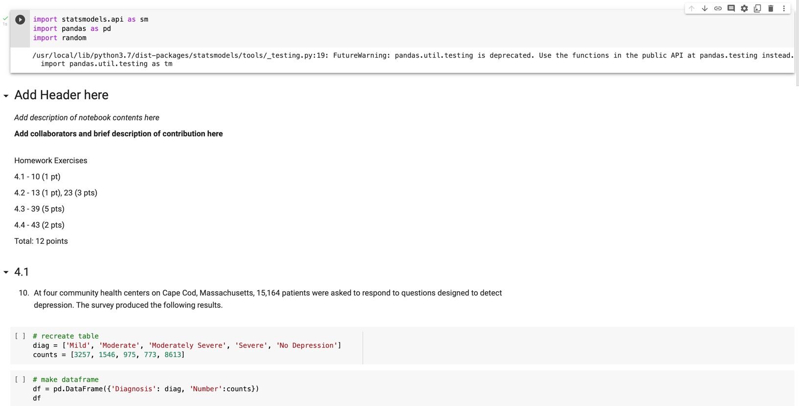 Solved Statistics Please answer all parts of problem with | Chegg.com