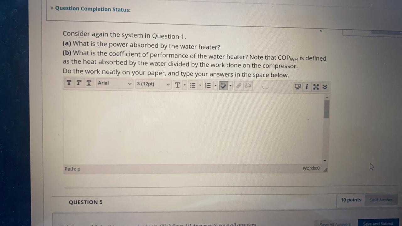 Solved * Question Completion Status: QUESTION 1 20 points | Chegg.com