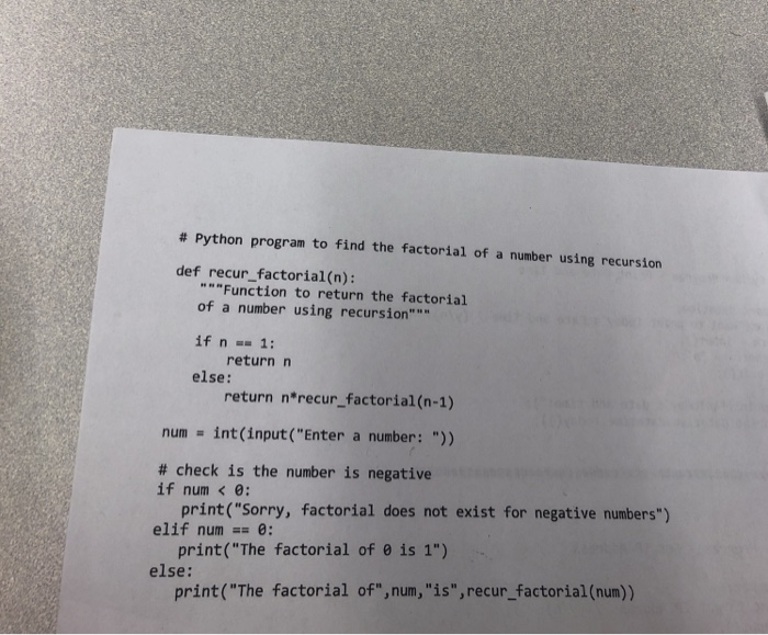 solved-python-program-to-find-the-factorial-of-a-number