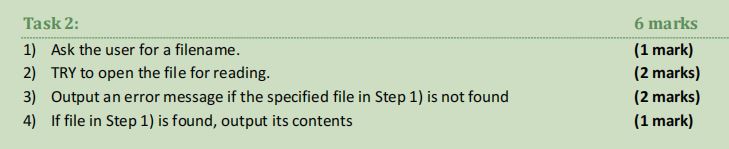 Solved Objectives: - Working with files - Working with | Chegg.com