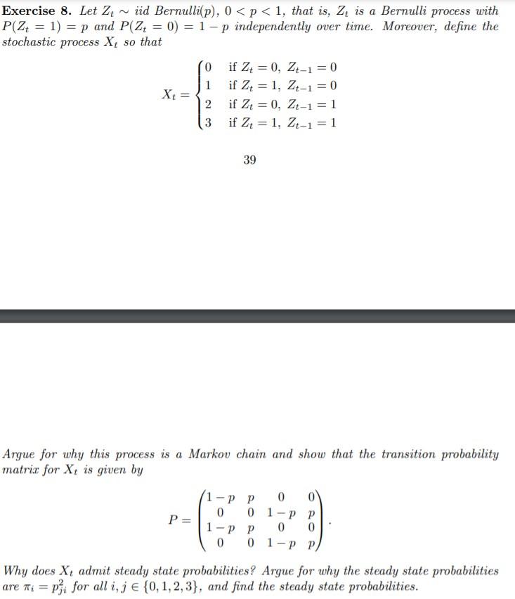 Solved Consider the situation in exercise 8 in the note on | Chegg.com