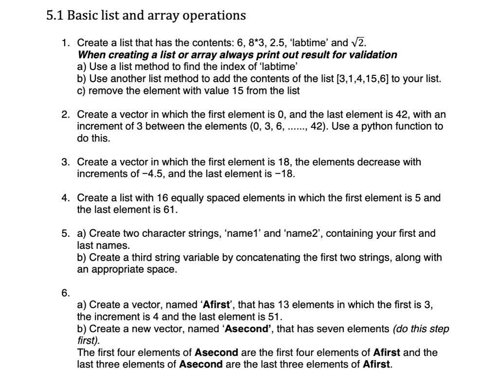 5-1-basic-list-and-array-operations-1-create-a-list-chegg