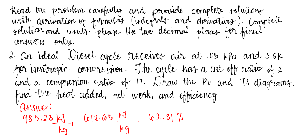 Solved Read the problem carefully and provide complete | Chegg.com