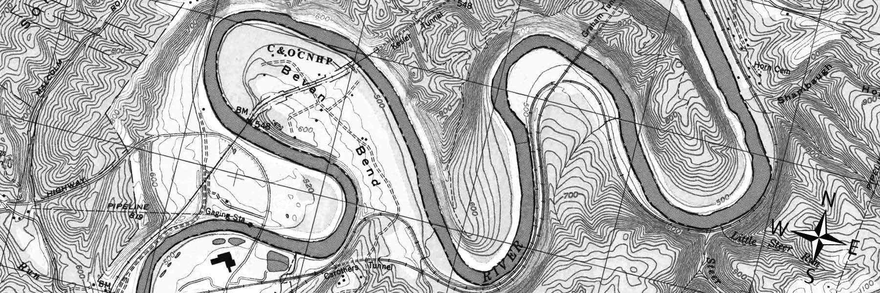 Solved Identify the location of the cut banks where the