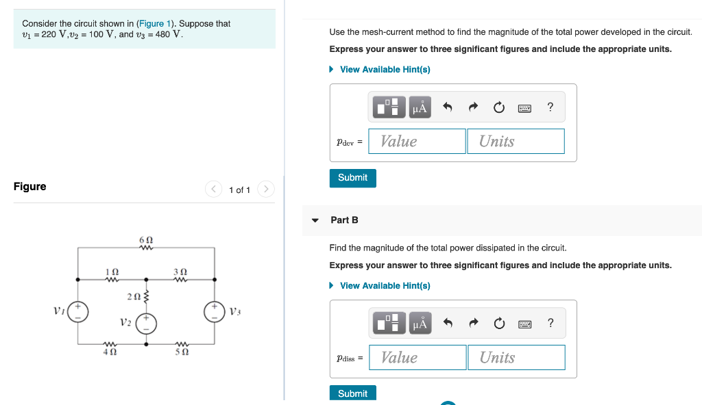 Solved Consider The Circuit Shown In (Figure 1). Suppose | Chegg.com