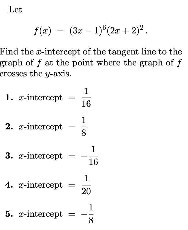solved-let-f-x-3x-1-6-2x-2-2-find-the-x-intercept-of-the-chegg