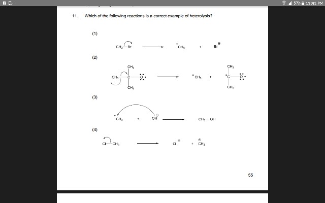 Solved 57% îi 12:41 11. Which of the fallowing rractions is | Chegg.com