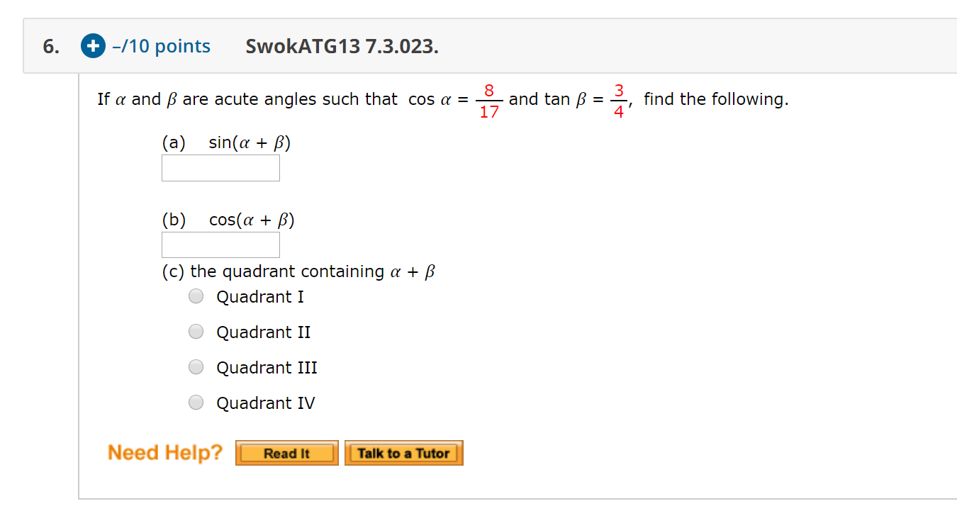 Solved 6 10 Points Swokatg13 7 3 023 If A And Ss Are Chegg Com