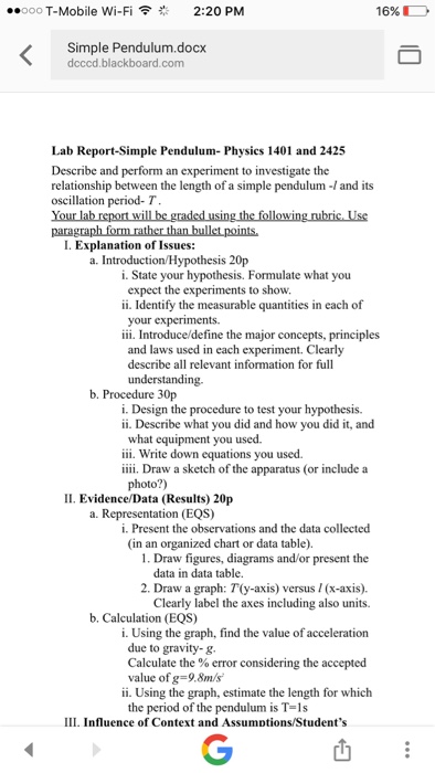 Pendulum Lab Answer Key - Riz Books