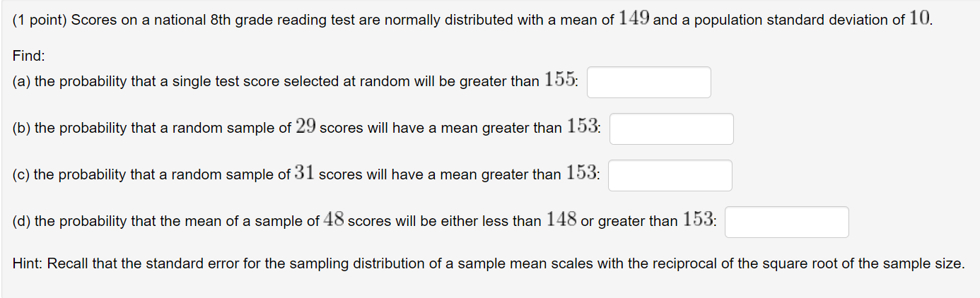 solved-1-point-scores-on-a-national-8th-grade-reading-test-chegg