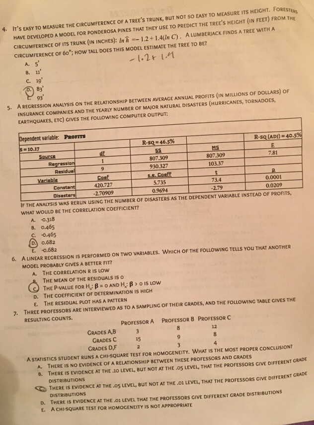Solved S EASY TO MEASURE THE CIRCUMFERENCE OF A TREE'S