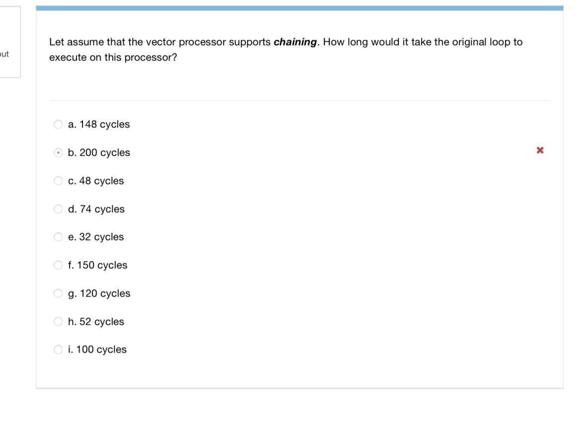 Solved Let assume that the vector processor supports | Chegg.com
