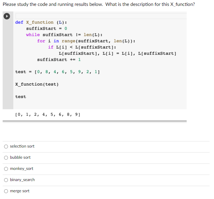 Solved Please study the code and running results below. What | Chegg.com