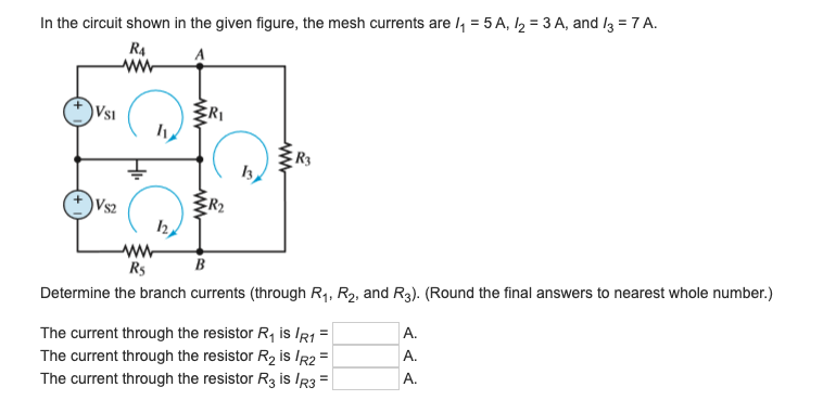 Solved In the circuit shown in the given figure, the mesh | Chegg.com