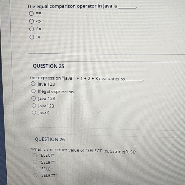 Solved QUESTION 21 What is the output from | Chegg.com