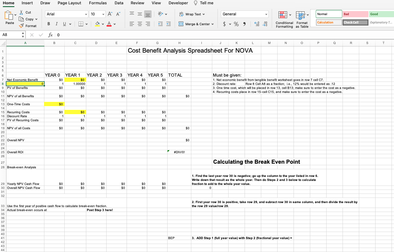 Alternative “C” Economic