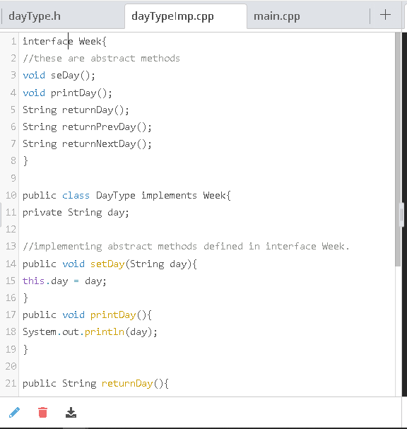 Solved Write a C++ Program. Write the definitions of the | Chegg.com