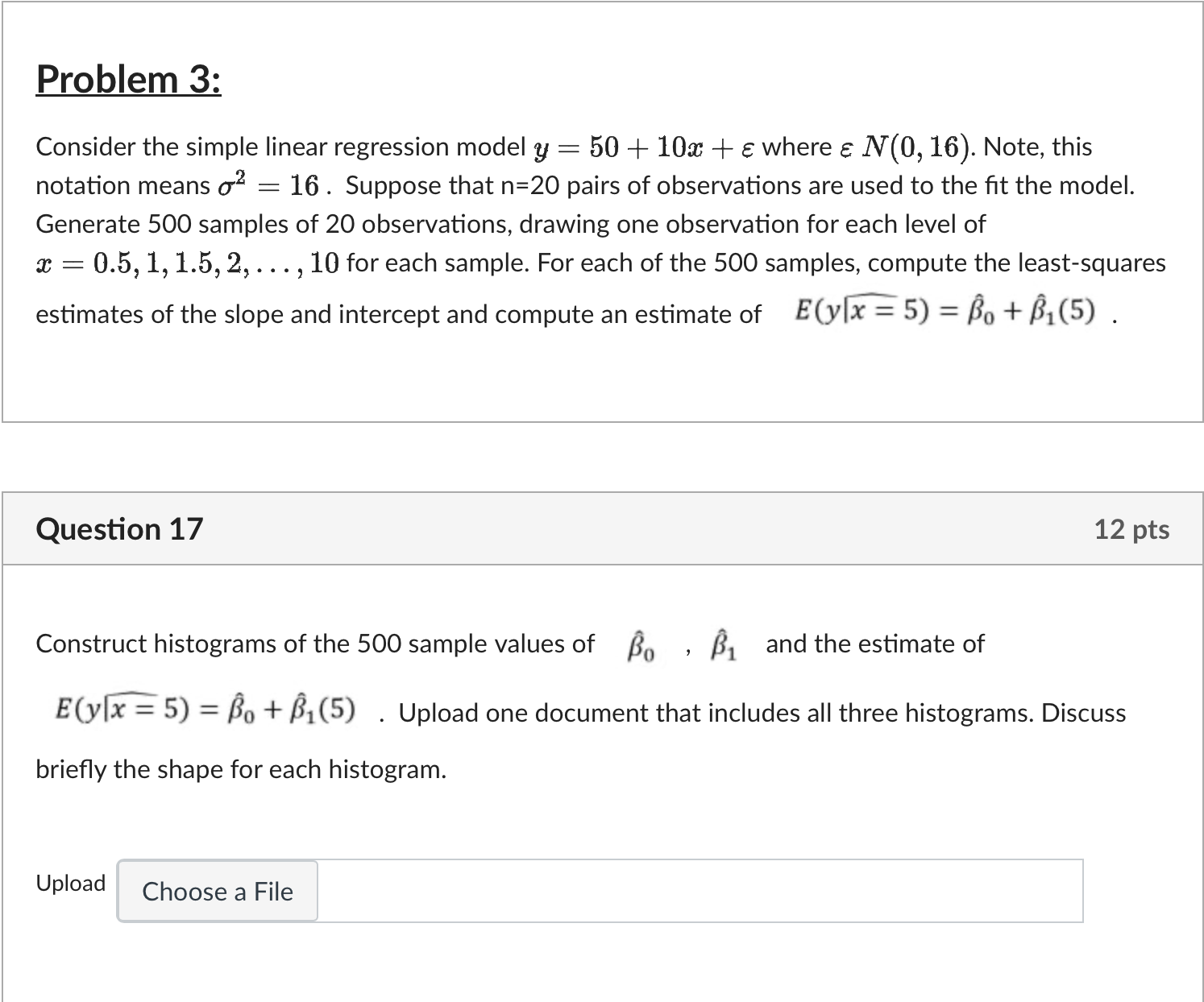 Solved Consider The Simple Linear Regression Model | Chegg.com