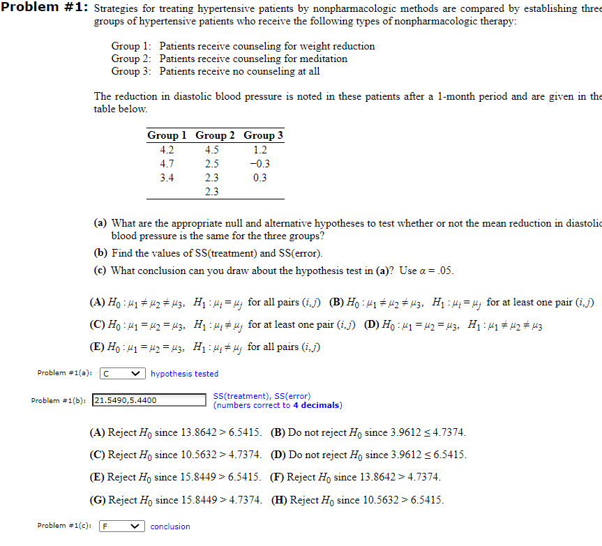 Solved Using Information From Problem 1 Below To Solve For | Chegg.com