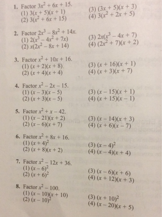 3 2x 3 )- 4 3x 6 )= 15