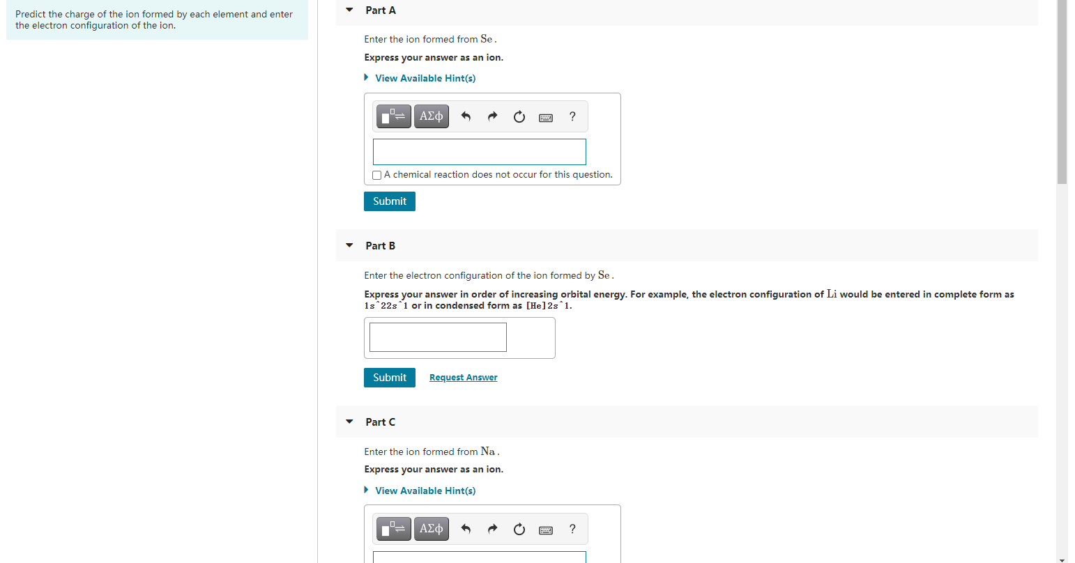 solved-part-a-predict-the-charge-of-the-ion-formed-by-each-chegg