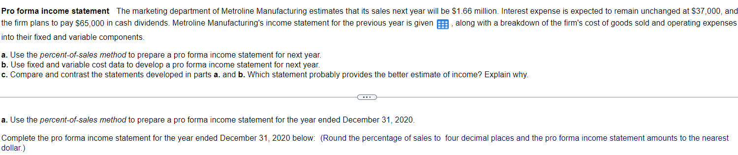 Solved Data Table (for Income Staement, Click On The Icon 