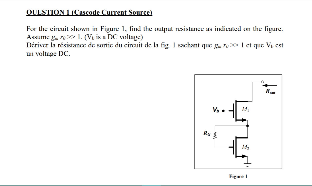 Solved For the circuit shown in Figure 1, find the output | Chegg.com