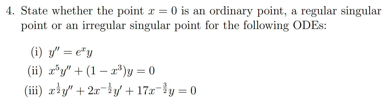 Solved Hi, I need help with parts (i), (ii) and (iii). These | Chegg.com