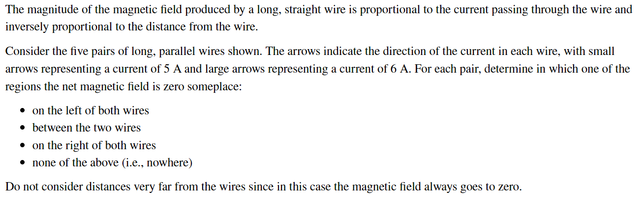 Solved The magnitude of the magnetic field produced by a | Chegg.com