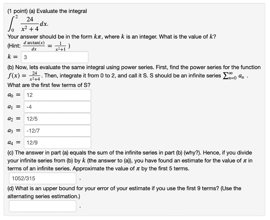 solved-1-point-a-evaluate-the-integral-02x2-424dx-your-chegg