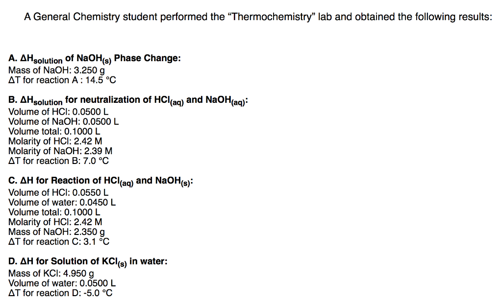 phase change lab chemistry