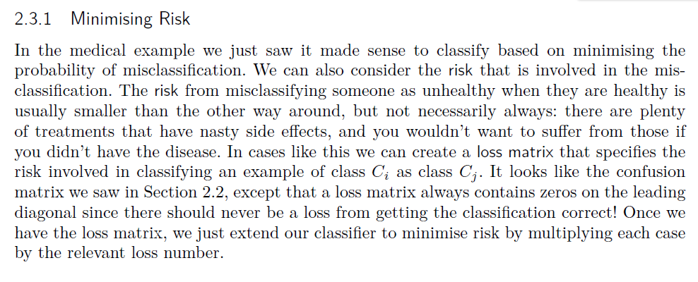 Problem 2.2 Consider how using the risk calculation | Chegg.com