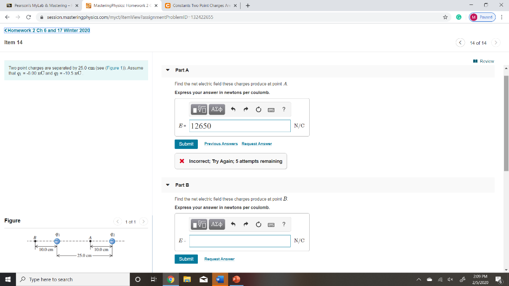 answers to mastering physics online homework