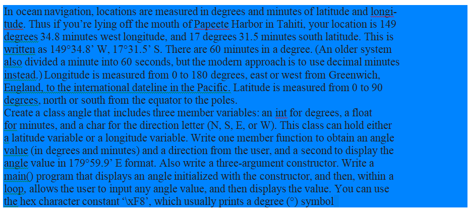 Solved Chapter 6 Problem #7 in the book (“Object-Oriented | Chegg.com