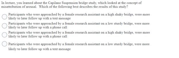 Solved In lecture, you learned about the Capilano Suspension | Chegg.com