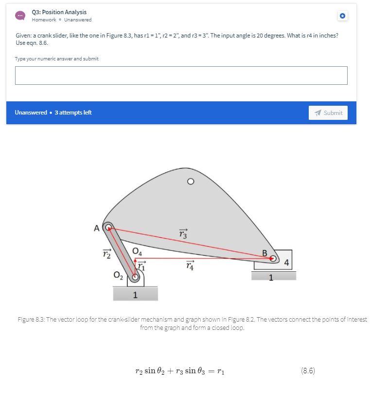 Solved Q3: Position Analysis Homework. Unanswered Given: a | Chegg.com