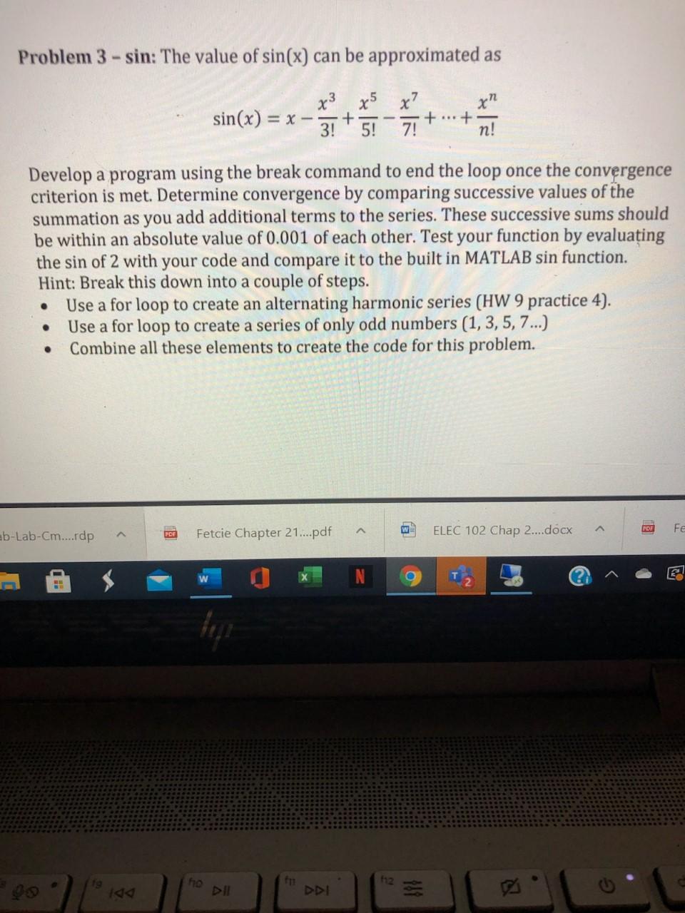 solved-problem-3-sin-the-value-of-sin-x-can-be-chegg