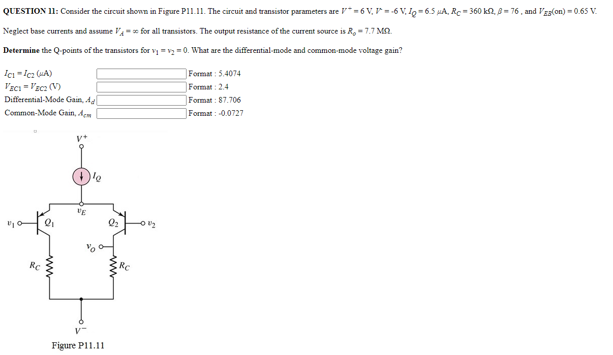 Solved QUESTION 11: Consider the circuit shown in Figure | Chegg.com