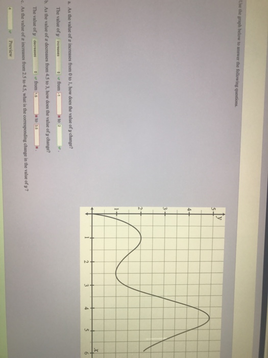 Solved Use the graph below to answer the following | Chegg.com