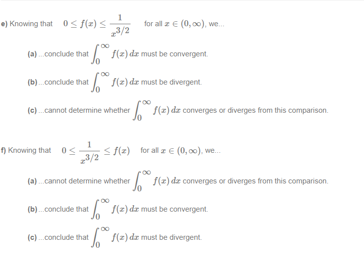 Solved 1 Suppose f(x) is defined over the interval (0,00) | Chegg.com