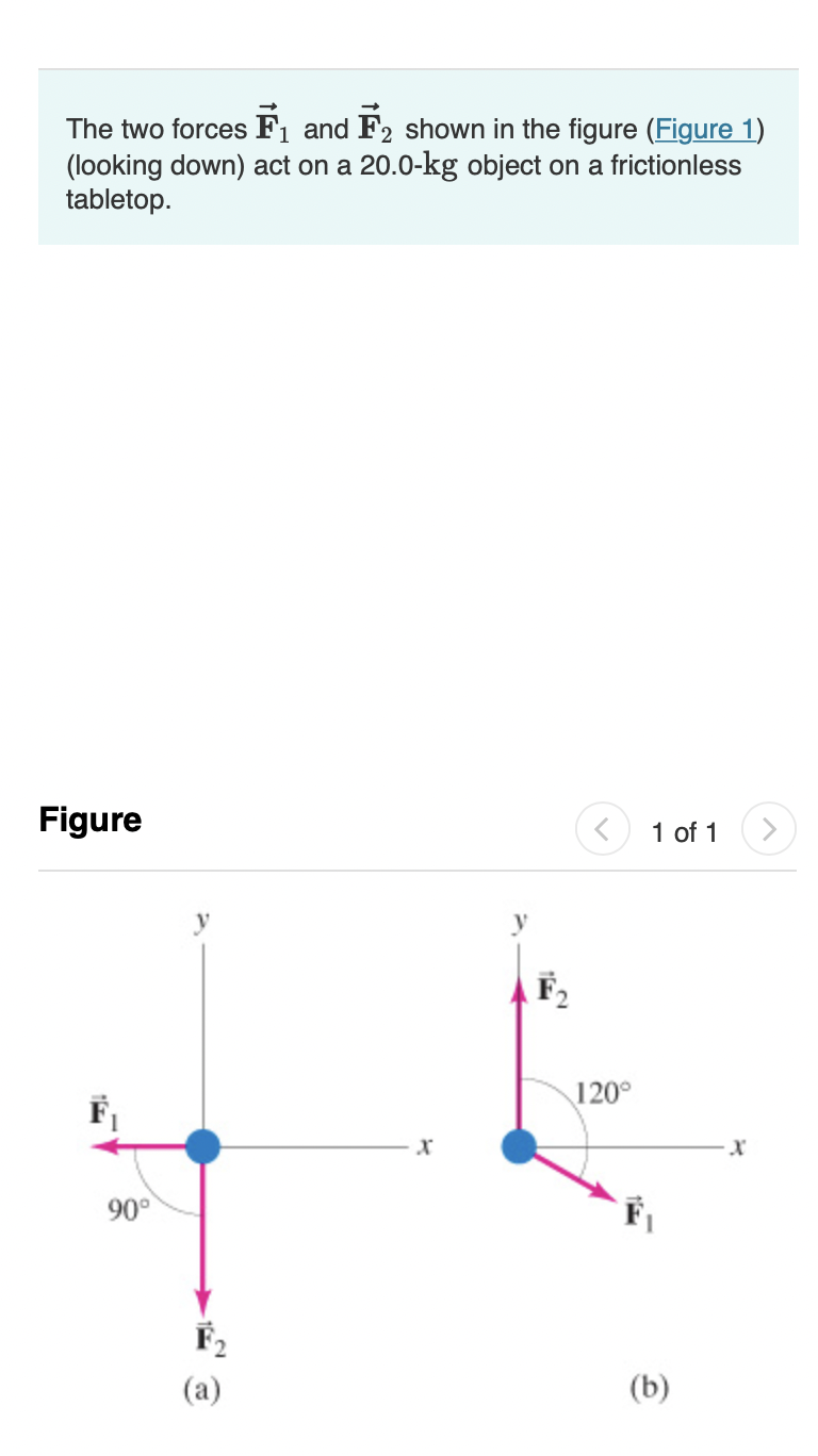 solved-1-find-the-direction-of-the-net-force-on-the-object-chegg